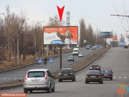 Билборд A в Запорожье Льва Ландау пр-т, 123, в центр фото 1