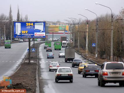 Білборд, Бігборд (Борд)  B у Запоріжжі Льва Ландау пр-т, 123, из центра Фото 1