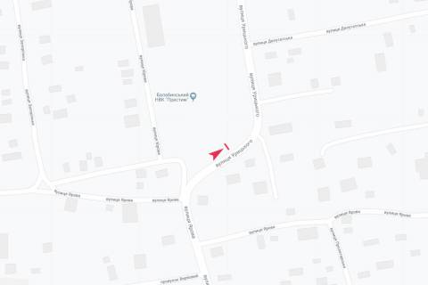 Білборд, Бігборд (Борд)  B у Балабино, 3х6  вул Урицького схема