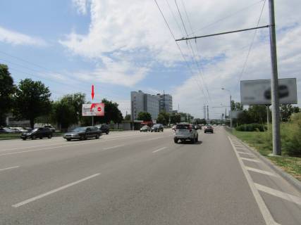 Билборд B в Днепр (Днепропетровск), 3x6  Набережна Заводська ., 7 (Рух транспорту з Центру. Меблева фабрика "Прогрес") фото 1