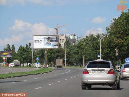 Білборд, Бігборд (Борд)  A у Запоріжжі Льва Ландау пр-т + Ньютона ул., в центр Фото 1