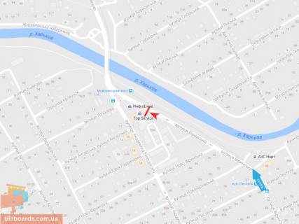 Призма A в Запорожье Моисеевская ул., 32-А в центр - 54111 схема