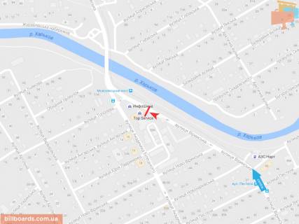 Призма A в Запорожье Моисеевская ул., 32-А в центр - 54113 схема