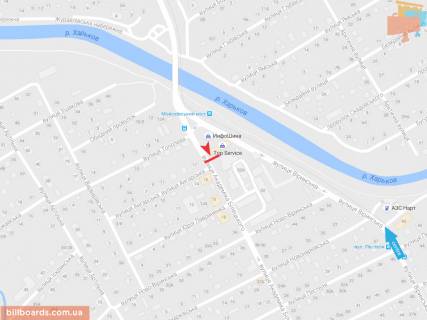Призма A в Запорожье Моисеевская ул, 32-А из центра - 54114 схема