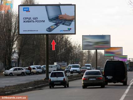 Билборд B в Запорожье Льва Ландау пр-т, 2/2, из центра фото 1