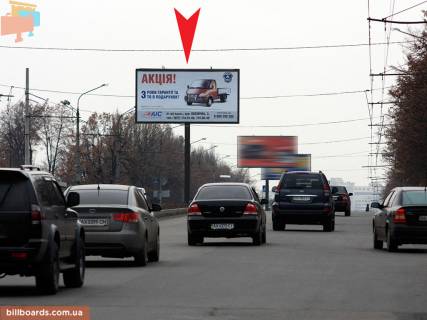 Билборд B в Запорожье Льва Ландау пр-т, 158/1, из центра фото 1
