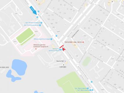 Призма B в Харькове, 3х6  Клочківська вул. - Перемоги пр-т, з центру - 471613 схема