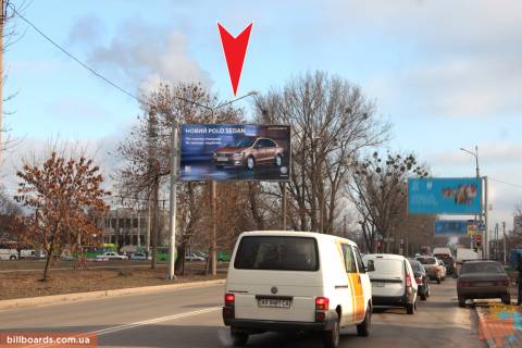 Билборд B в Запорожье Салтовское шоссе, 79, из центра фото 1