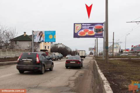 Білборд, Бігборд (Борд)  A у Запоріжжі Тракторостроителей пр-т, 128, из центра Фото 1