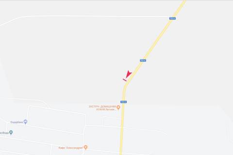 Білборд, Бігборд (Борд)  A у Добропіллі вул Першотравнева схема