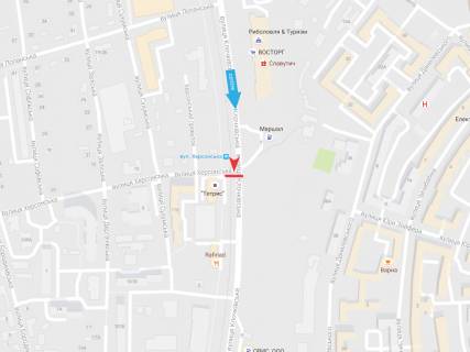 Призма A в Харькове, 3х6  Клочківська вул., 111а, в центр   ( VIP ) - 471520 схема