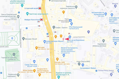 Брандмауэр A в Харькове Конституції, 18 (цегляна стіна) схема