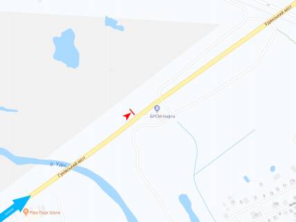 Билборд B в Харькове, 3х6  Полтавський шлях вул., в центр схема