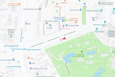 Ситилайт B в Харькове Клочківський узвіз (Пассіонарії) (4), из центра (пакетная продажа) схема