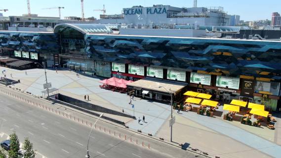 Видеоборд A в Киеве, 7x4  ТЦ Ocean Plaza, Антоновича вул. (Горького), 176, 9 екранів - 497080 фото 1