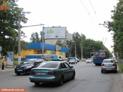 Билборд B в Запорожье Гвардейцев Широнинцев ул., 44, в центр фото 1