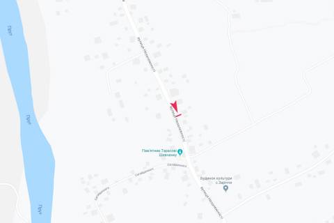 Билборд B в Делятине, 3х6  вул Незалежності схема