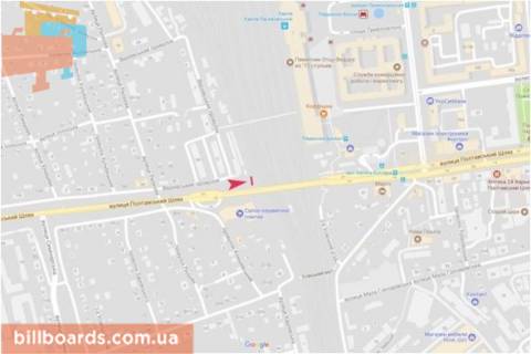 Скроллер B в Запорожье Полтавский шлях ул. - Верховский пер., в центр - 166018 схема