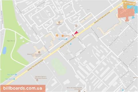 Скроллер A в Запорожье Полтавский шлях ул., 190, из центра - 166060 схема
