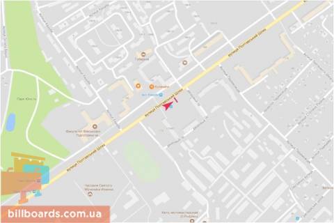 Скроллер A в Запорожье Полтавский шлях ул., 177, в центр - 166066 схема