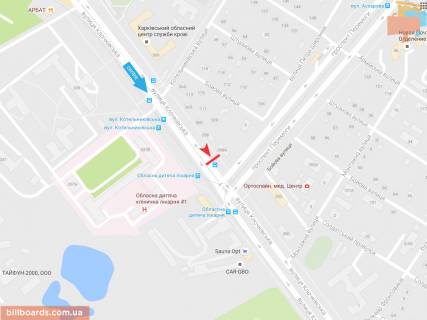 Призма B в Запорожье Клочковская ул., 358а, в центр - 165935 схема