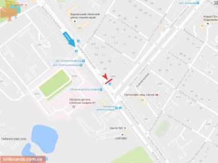 Призма B в Запорожье Клочковская ул., 358а, в центр - 165937 схема