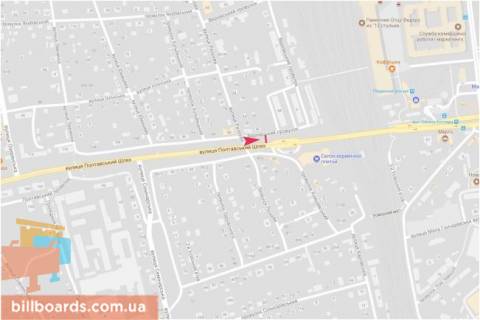 Призма B в Запорожье Полтавский шлях ул., 86, в центр ( VIP ) - 166023 схема