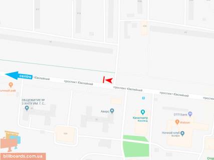 Призма A в Запорожье Юбилейный пр-т, 51 (2), в центр (VIP) (Киноленд) - 166147 схема