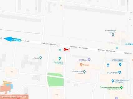 Prismatron, Prism A in Zaporizhzhya Ubilejnyj pr-t, 54, iz centra (Bolero) - 166154 scheme