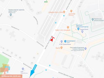 Призма A в Харькове, 3х6  Леся Сердюка (Командарма Корка) вул., 36, з центру  (Класс) - 165975 схема
