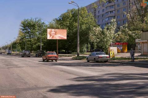 Билборд A в Запорожье Леся Сердюка ул., 48, из центра (МЖК Интернационалист) фото 1