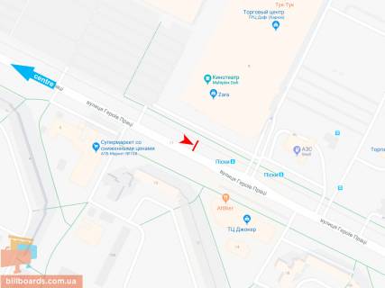 Призма B в Запорожье Героев Труда ул., 9, из центра (VIP) (Дафи) - 165630 схема