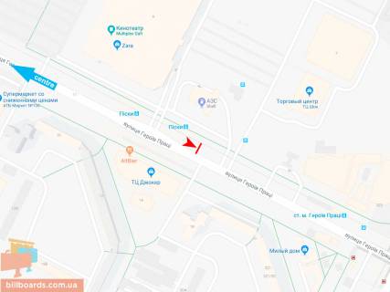 Призматрон, Призма B у Запоріжжі Героев Труда ул., 9-Б, из центра (VIP) (Дафи) - 165635 схема
