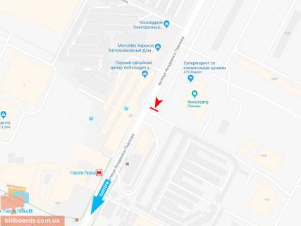 Призматрон, Призма B у Запоріжжі Івана Сошенка (Академіка Павлова) ул., 160, в центр (VIP) (К-т Познань) - 165580 схема