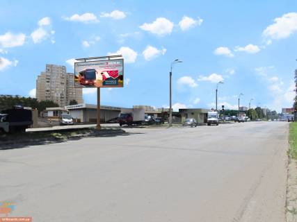Billboard B in Zaporizhzhya Lesa Serduka st., 48, v centr (MZK Internacionalist) Photo 1
