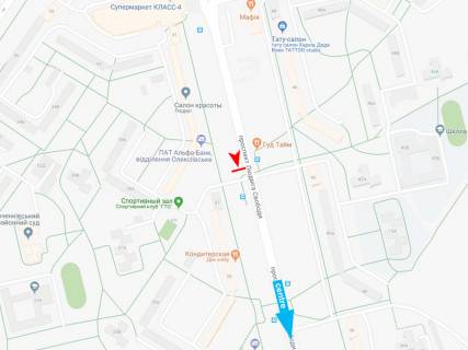 Призма A в Харькове Людвига Свободы пр-т, 39, в центр - 185737 схема