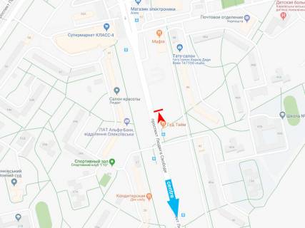 Призма A в Харькове Людвига Свободы пр-т, 46, из центра - 185740 схема