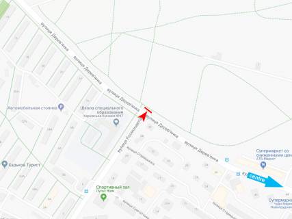 Prismatron, Prism A in Kharkiv Derevanko st. - Kosmonavtov st., v centr - 185701 scheme