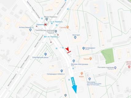 Билборд B в Харькове Людвига Свободы пр-т (напротив д. № 62 по пр. Победы), VIP, в центр схема