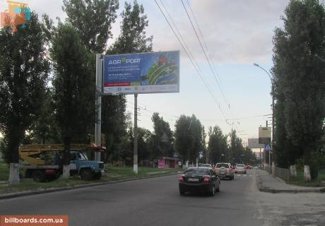 Билборд B в Запорожье Любови Малой пр-т, 49, в центр фото 1
