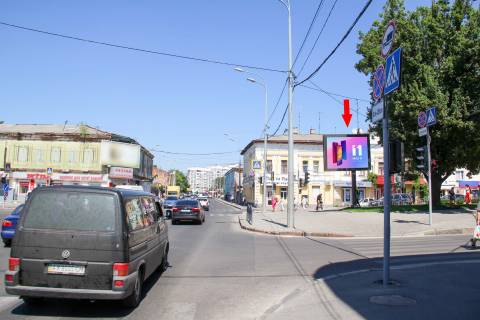 Скроллер A в Харькове, 3,1х2,2  Клочківська вул. -  Бурсацький узвіз, з центру - 528602 фото 1