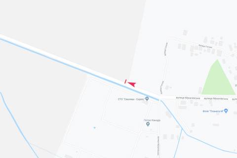 Білборд, Бігборд (Борд)  A у Сваляві, 3х6  Свалява, до 100 м схема