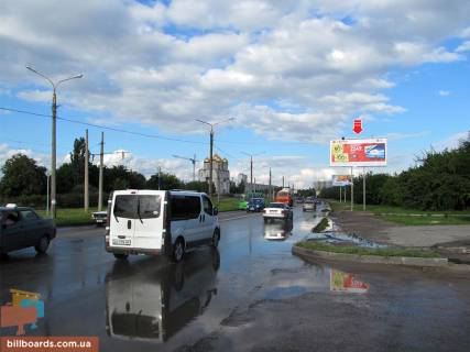 Билборд A в Запорожье Салтовское шоссе –  Гвардейцев Широнинцев ул., из центра фото 1