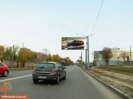 Билборд A в Запорожье Салтовское шоссе -  Салтовский пер., в центр фото 1
