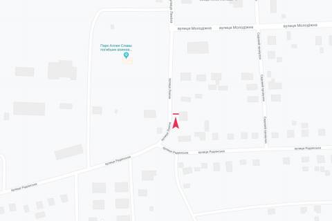 Билборд A в Степногорске, 3х6  вул Шкільна схема