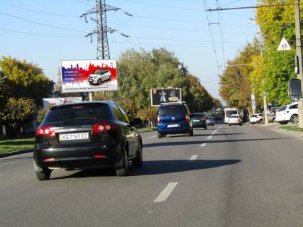 Билборд A в Днепр (Днепропетровск), 3x6  Олександра Поля (Кірова) пр-т, 109. Напрямок руху транспорту вниз фото 1