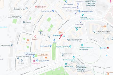 Бэклайт B в Харькове, 3,1х2,2  просп. Незалежності (просп. Правди) 5-а, з центру, VIP схема