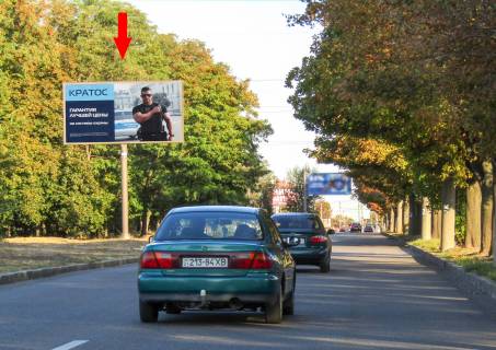 Билборд B в Харькове, 3х6  Георгія Тарасенка (Плеханівська) вул. (навпроти будинку № 128) (парк Машинобудівників (парк Артема)), з центру фото 1