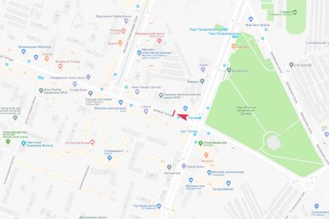 Скроллер A в Днепр (Днепропетровск), 2.3x3.14  Незалежності (Титова) вул., 2, перед школою №89 - 416615 схема
