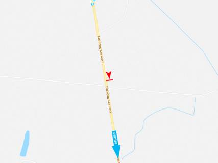 Билборд B в Харькове, 3х6  Харківське (Білгородське) шосе, в центр схема